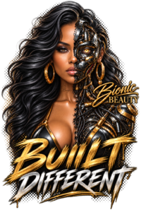 Royal Tart Clothing – Bionic Beauty “Built Different” T-Shirt AGENT # 66