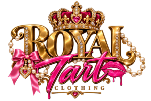 Pink Royal tart logo!!! Sweet graphics. Naughty attitude. Royal Tarts™.  TART T SHIRTS ,THAT MAKE YOU TAKE A 3RD LOOK !