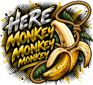 Here, monkey, monkey, monkey T-shirt